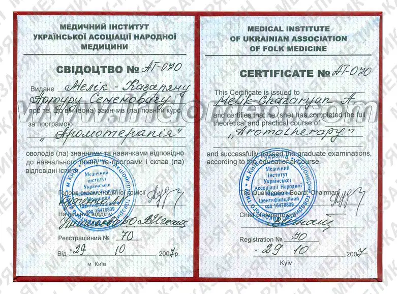 Certificate Certificate